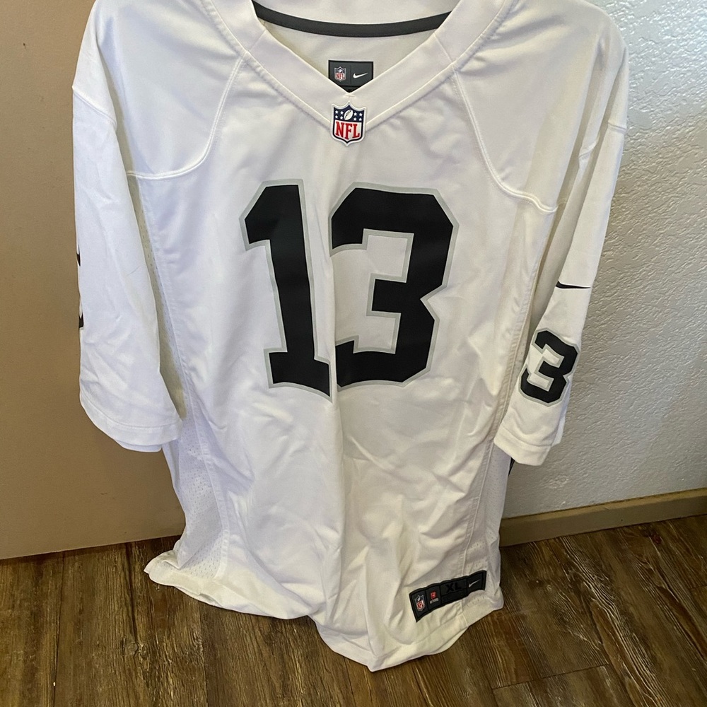 Renefrow Raider jersey NFL football white Exlnt !!